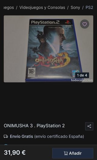 Onimusha 3 PlayStation 2