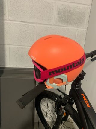 Casco esquí infantil Wedze naranja