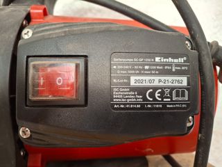 Bomba de agua Einhell GC-GP 1250 N