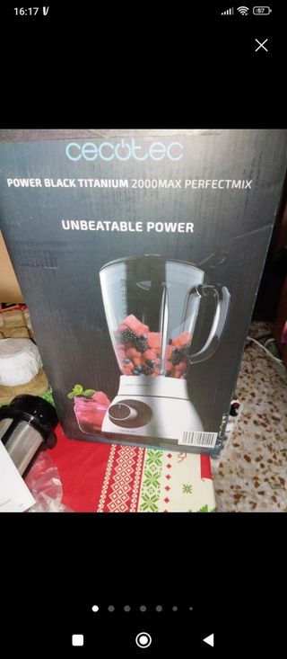 Batidora Cecotec Power Black Titanium