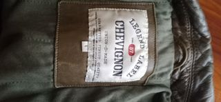 Chaqueta de cuero Chevignon Talla L