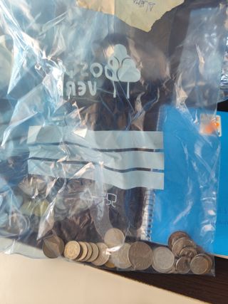 Monedas antiguas España y otros países 15 eur kg