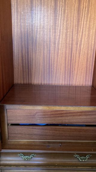 Armario vintage madera maciza 6 puertas