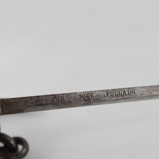 Balanza Romana Antigua Hierro Siglo XIX