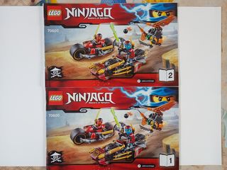 Lotto istruzioni LEGO Ninjago, Castle, Star Wars
