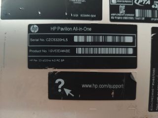 Ordenador HP Pavilion AIO, para reparar o piezas