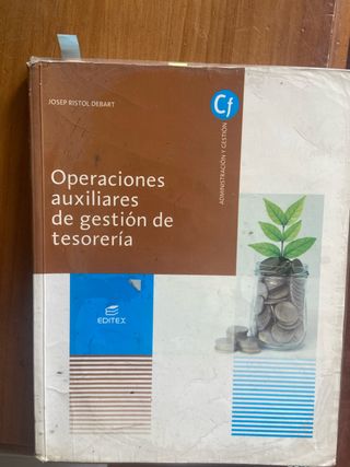 Operaciones auxiliares de gestión de tesorería