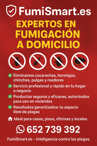 FumiSmart.es – Fumigación profesional a domicilio