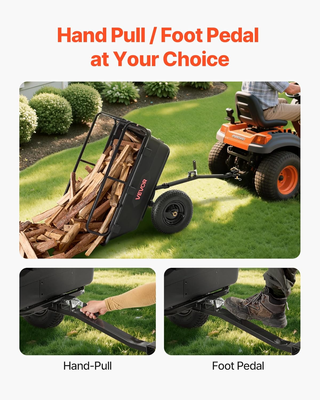 Rimorchio da Giardino, Capacità di 226,80 kg Carre