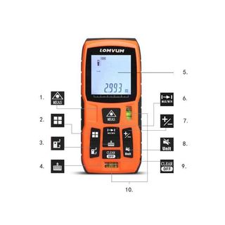 Telémetro Láser Digital 100m