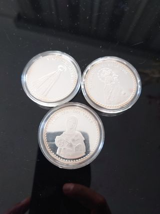 Monedas Sra. del Valle Sra del carbayu Sra de la