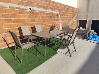 Mesa y 5Sillas Exterior
