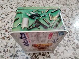 CAJA METÁLICA COLA CAO AÑOS 70 HERRAMIEN