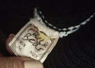 Vestido de punto con cuello alto