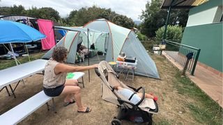 Tienda de campaña para camping