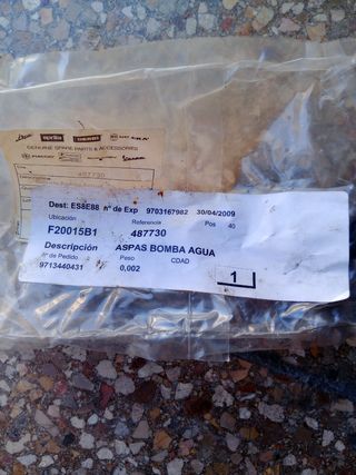 Turbina Bomba Agua Aprilia SR50 Réplica