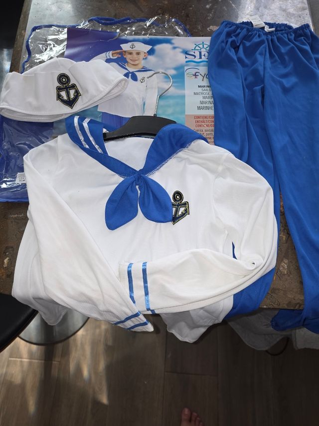 Disfraz marinero 7-9 años