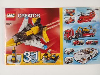 Lotto istruzioni LEGO Creator