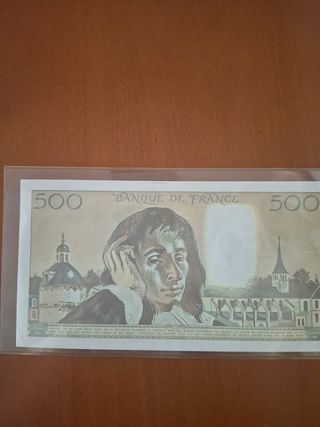 Billete 500 Francos Franceses 1991