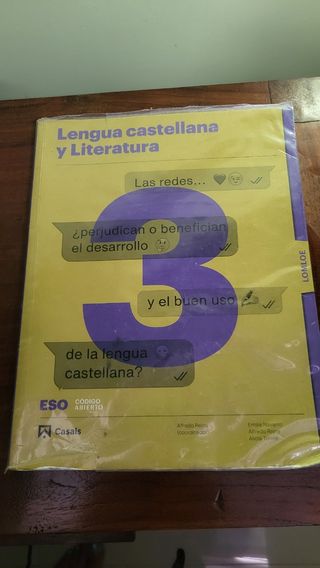 Lengua castellana y Literatura 3 ESO LOMLOE