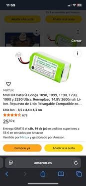 Aspiradora Conga Eternal Max