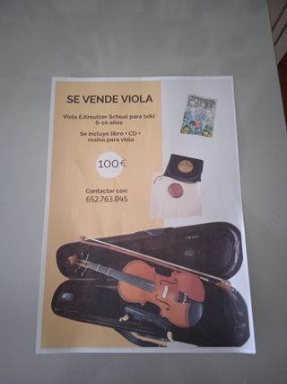 Viola para niño