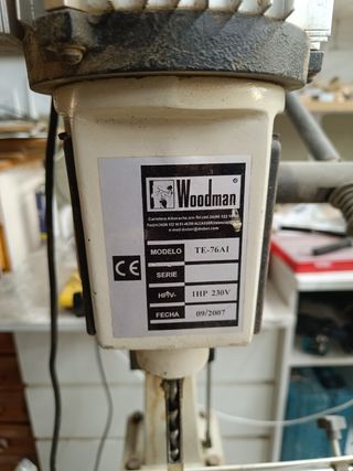 Taladro Escopleador Woodman TE-76AI

