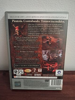 Pack 2 Juegos Piratas del Caribe PS2