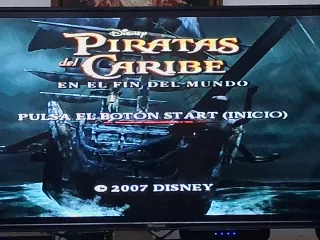 Pack 2 Juegos Piratas del Caribe PS2