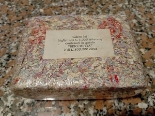Bricchetta Lire 1.000 triturati