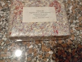 Bricchetta Lire 1.000 triturati