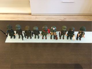 Playmobil Soldados 2ª Guerra Mundial 9€ unidad