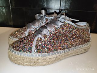 Zapatos Brillantes Mujer Talla 38