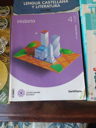 Se venden libros de 4 la eso