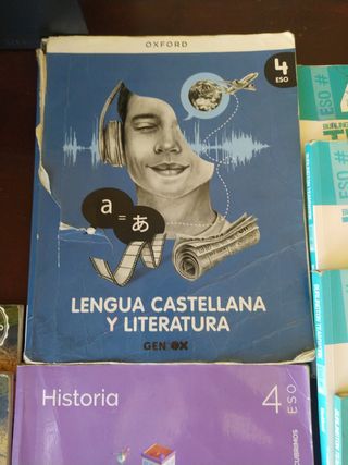 Se venden libros de 4 la eso