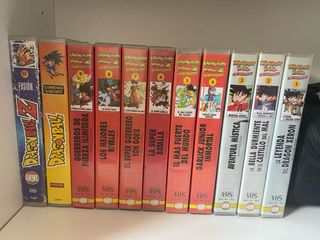 Colección 11 VHS Dragón Ball Z + Dragón Ball
