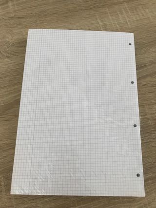 Recambio Oxford A4 250 hojas 4x4