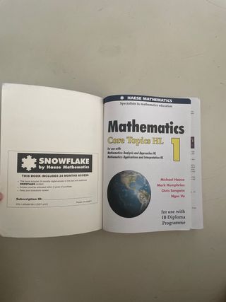 Mathematics: Core Topics HL: 2019 (Mathematics ...