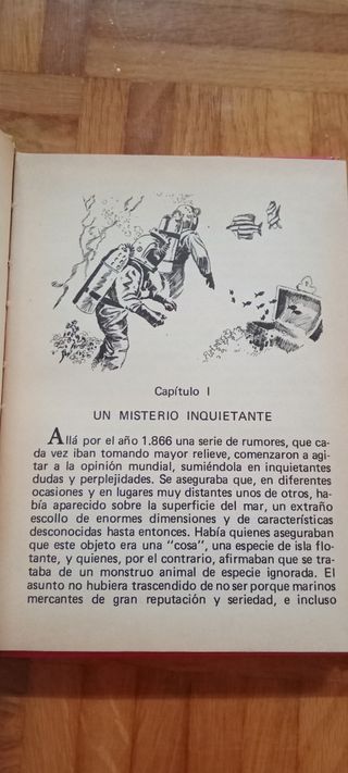 20000 leguas de viaje submarino; Tom Sawyer.