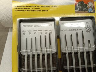 Juego Destornilladores Relojero Precisión