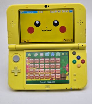 New 3DS XL 64gb ips a tema Pikachu