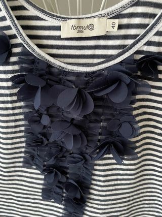 Camiseta Formula Joven Rayas Talla L