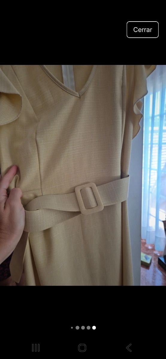 Abito Valentina Beige Taglia S