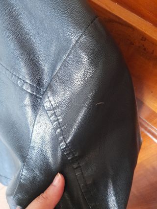 Giubbino ecopelle bambino