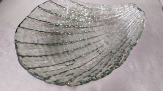 Centro de mesa cristal.  Frutero.