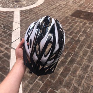 Casco Bici/Monopattino PJT Bianco/Nero leggero