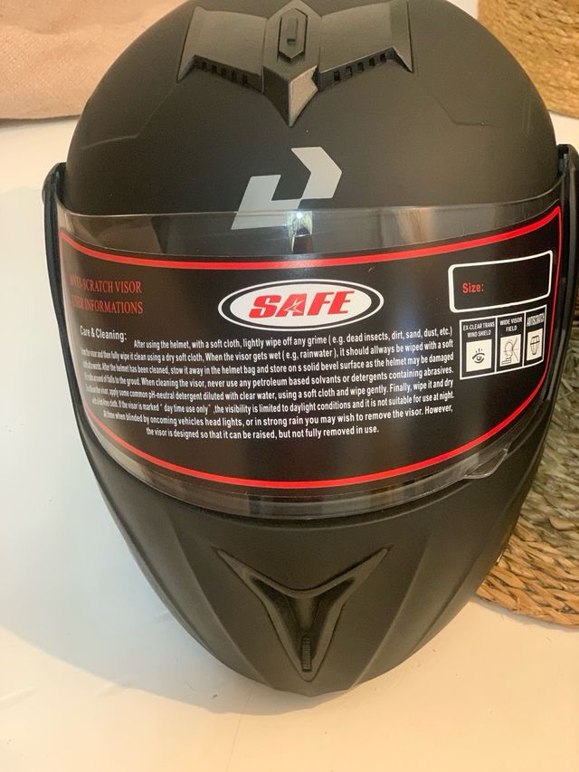 Casco de moto modular  talla L