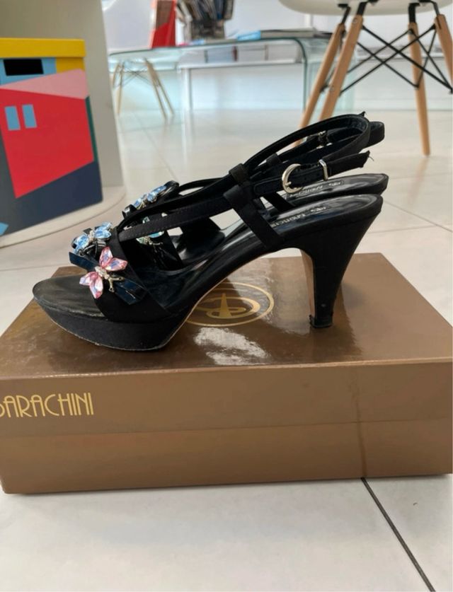 Sandali Barachini tacco 8cm n.38