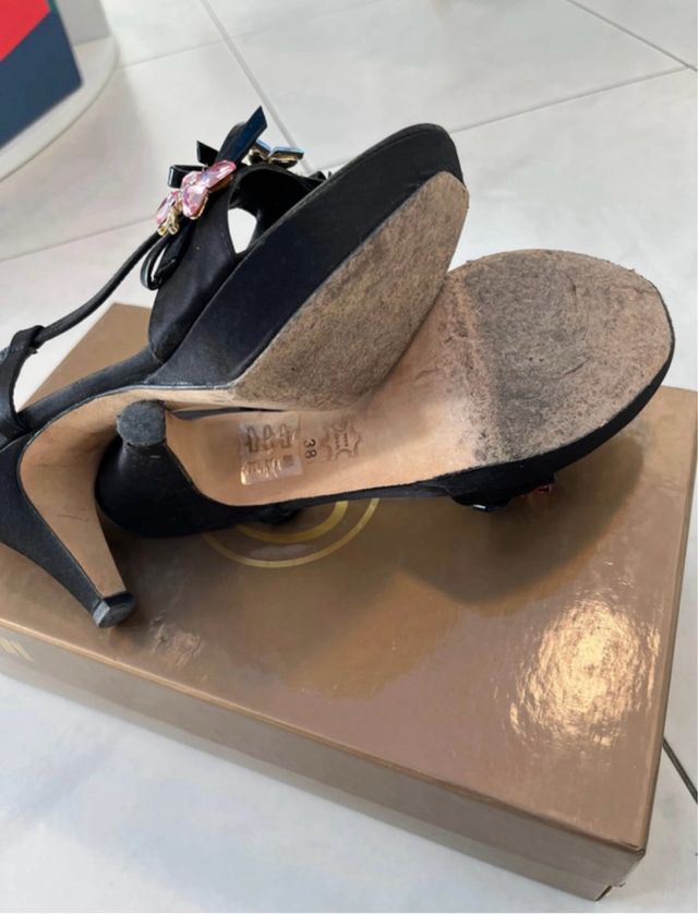 Sandali Barachini tacco 8cm n.38