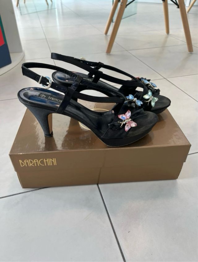 Sandali Barachini tacco 8cm n.38